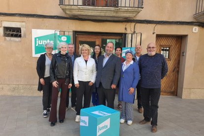 Els deu primers candidats de Junts per Mollerussa.