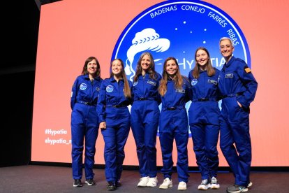 L'expedició Hypatia, en plena 'missió' al Mart del desert de Utah