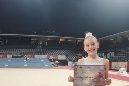 Ariadna Piqué, diploma estatal a Pamplona