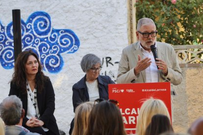 Laura Castro, Montse Parra y Fèlix Larrosa.