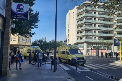 Ciclista herida en Cappont