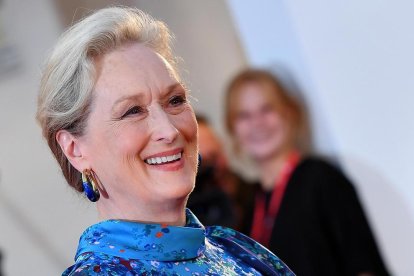 La actriz Meryl Streep, durante el 76 Festival Internacional de Cine de Venecia.