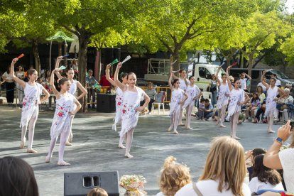 Tàrrega conmemoró el Día Internacional de la Danza el viernes.