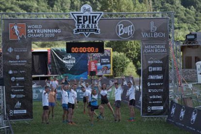 El Mundial de Skyrruning de la Vall de Boí se presentó ayer en Barruera.