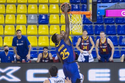 Brancou ha debutat aquest any amb el Barça a la Lliga ACB.