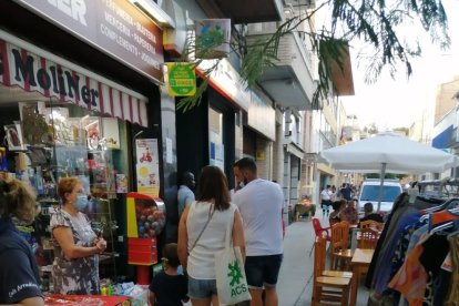 Imagen de la Nit del Comerç a la Fresca de Alcarràs. 