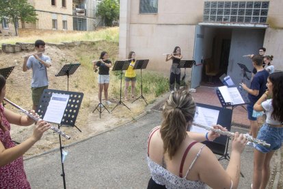 Classes d'instruments de vent a Cervera amb tests d'antígens