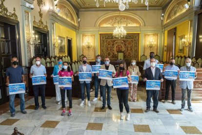 La competición se presentó ayer en el Salón de Plenos de la Paeria de Lleida.