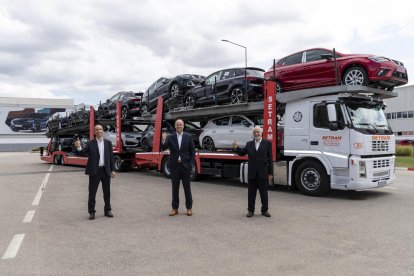 Fins al moment, la companyia utilitzava aquests camions per al transport de peces.