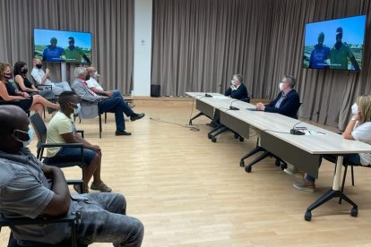 Presentación de la campaña en defensa de la agricultura.