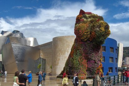 'Puppy', el gos del Guggenheim de Bilbao