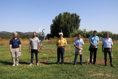 Imatge de representants d’alguns dels organismes que participen en el projecte.