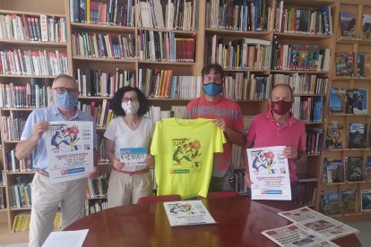 Pedro García, Esperanza Porta, Jordi Climent i Lluís Taberner.