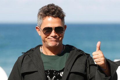 Alejandro Sanz participa en la cerimònia d'inauguració dels Jocs Olímpics