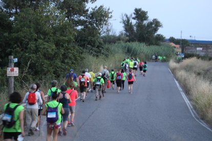 La caminada va sortir de l’ermita del Peu del Romeu i va arribar fins a l’ermita de Butsènit.