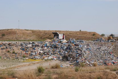 El vertedero comarcal de Castellnou de Seana. 