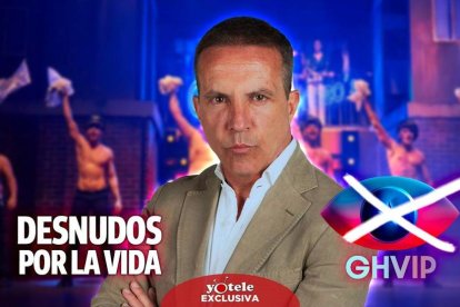 Cristóbal Soria en la promo del reality.