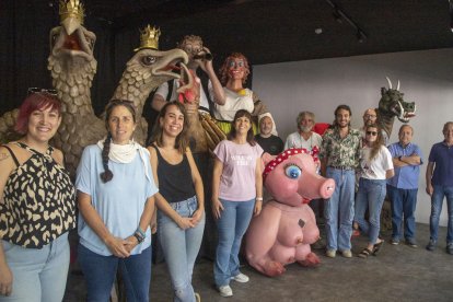 Presentación del espacio permanente con elementos de la cultura popular, en el Espai MerCAT.  