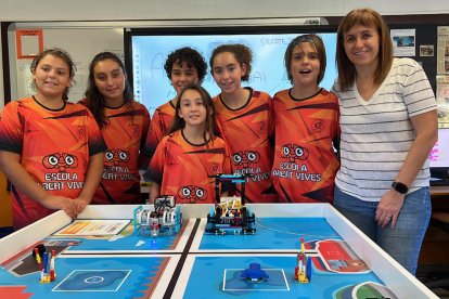 L’Escola Mossèn Albert Vives de la Seu competirà a la final estatal del World Robot Olympiad.