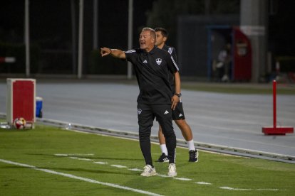 Viadero, en el primer partido de Liga en La Nucía.