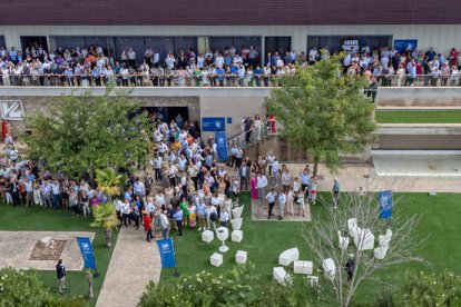 La compañía organizó una jornada de homenaje a los ganaderos ayer en Fraga.