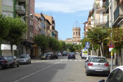 El centro urbano y comercial de la capital del Jussà.