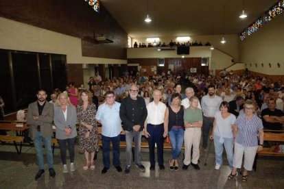 La parròquia de Sant Salvador de Pardinyes es va omplir ahir.