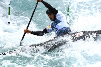 Miquel Travé va ser el més ràpid dels 74 participants en la primera ronda de C-1.