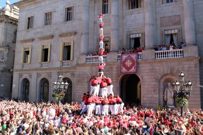 Les celebracions van continuar ahir amb la tradicional Diada Castellera.