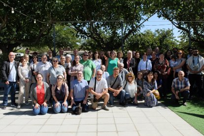 Les seixanta persones que van visitar Tàrrega dissabte gràcies a la campanya de foment del comerç.