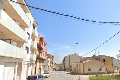 El tram de l’avinguda Jaume Nadal que es renovarà aquest any.