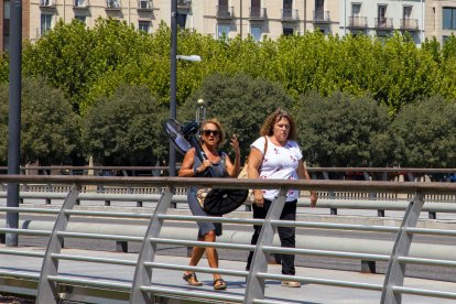 Lleida va registrar aquest estiu dies seguits de molta calor.