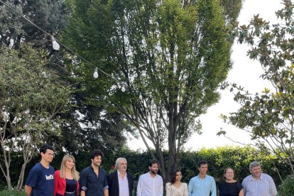 Presentació ahir de l’esdeveniment al Palau de Margalef.