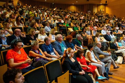 Assistents al congrés de la Societat de Medicina Familiar i Comunitària, que se celebra a Lleida.