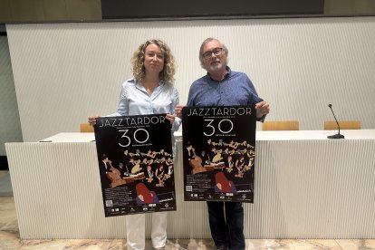 Pilar Bosch i Josep Ramon Jové van presentar ahir el 30 Jazz Tardor.