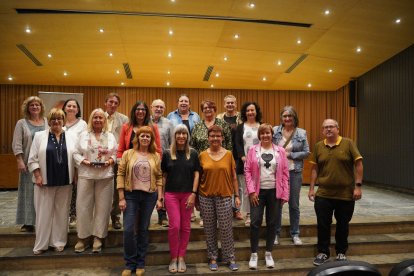 Balaguer va acollir ahir una trobada de clubs de lectura, amb l’obra de Vallverdú com a protagonista.