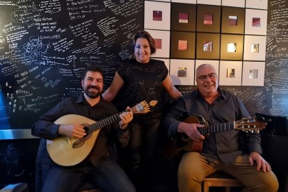 Rui Rocha, Sandra Camilo i Tiago Lopes, avui a l’Interfado.