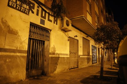 L’exterior de l’antic mercat de la Mariola, al número 6 del carrer Venus, ahir a la tarda.