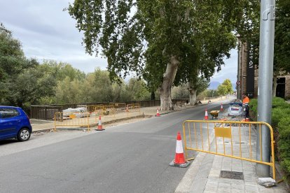 Els primers treballs al Molí de l’Esquerrà de Balaguer.