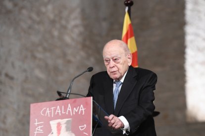 L’expresident Jordi Pujol en un acte el mes d’agost passat.