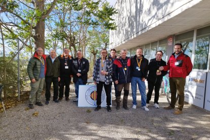 Tirada de pistola velocitat al Club Tir Olímpic Lleida