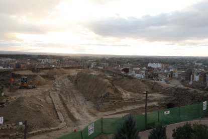 El Baluard del Rei del Turó de la Seu Vella serà un mirador sobre la ciutat.