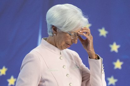 La presidenta del BCE, Christine Lagarde. - BORIS ROESSLER / DPA