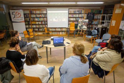 Les famílies es van reunir a Balàfia i també de forma online.