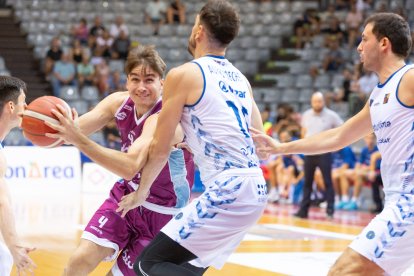 Rafa Villar, en un partit d’aquesta temporada.