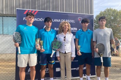 Els germans Ponce del CN Lleida, campió i finalista al Prat