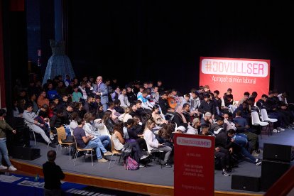 Els participants al programa de la Cambra de Comerç.