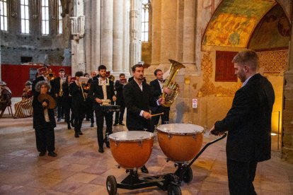 La Ilerband es va encarregar de la banda sonora de l’acte.