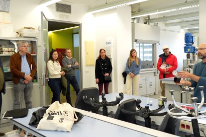 Una visita al Parc Agrobiotech durant el projecte.