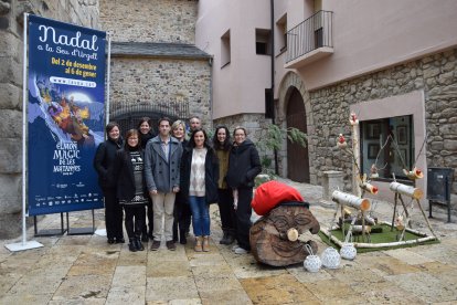 L’acte de presentació d’‘El Món Màgic de les Muntanyes’, ahir.